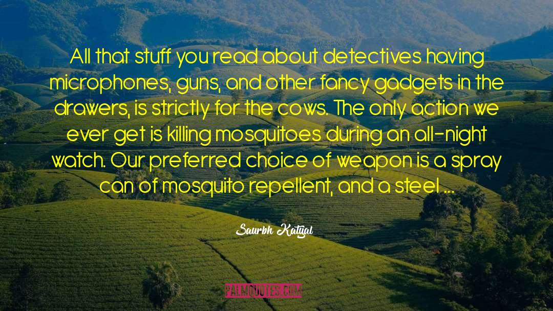Detective Fiction quotes by Saurbh Katyal