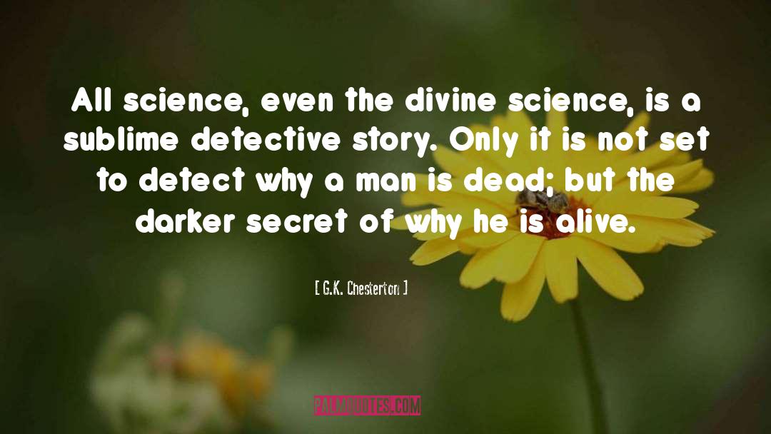 Detective Noir quotes by G.K. Chesterton