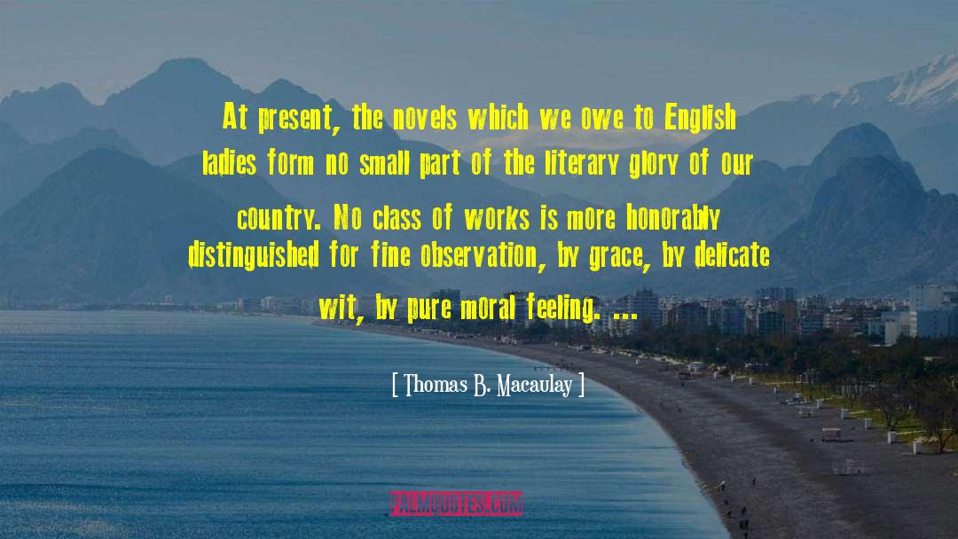 Detective Novels quotes by Thomas B. Macaulay