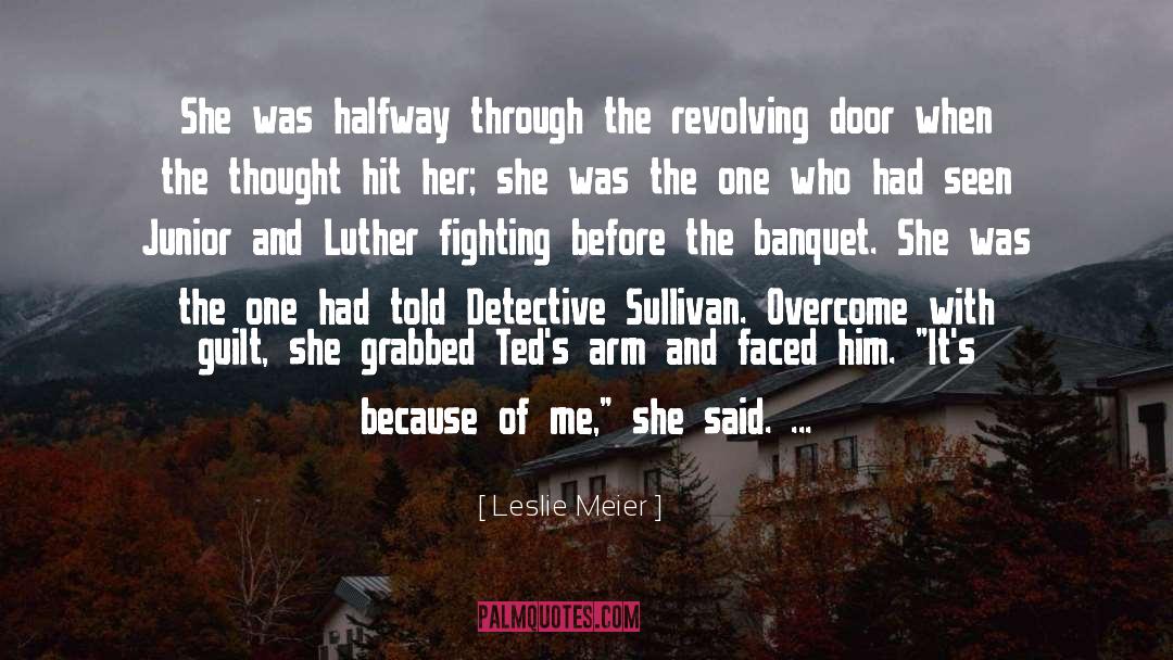 Detective quotes by Leslie Meier