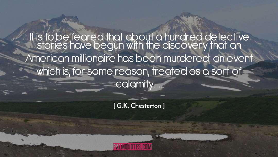Detective Stories quotes by G.K. Chesterton