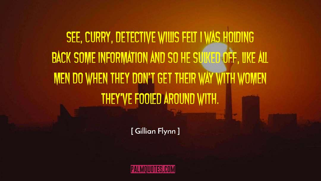 Detective Tapp quotes by Gillian Flynn