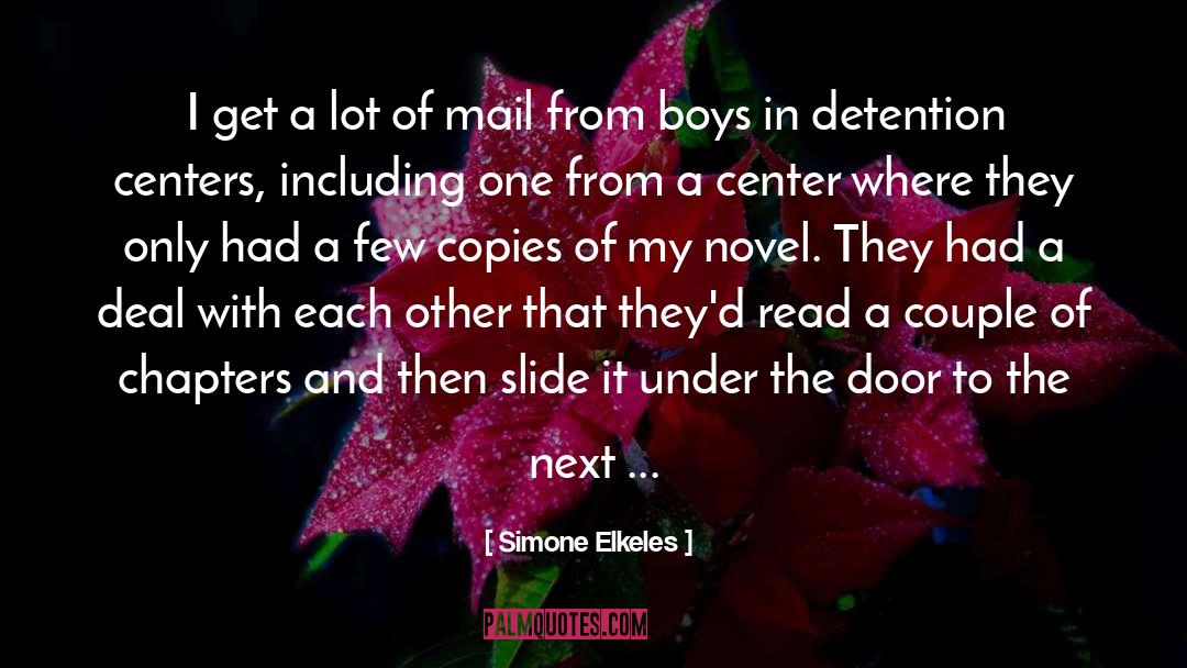 Detention quotes by Simone Elkeles