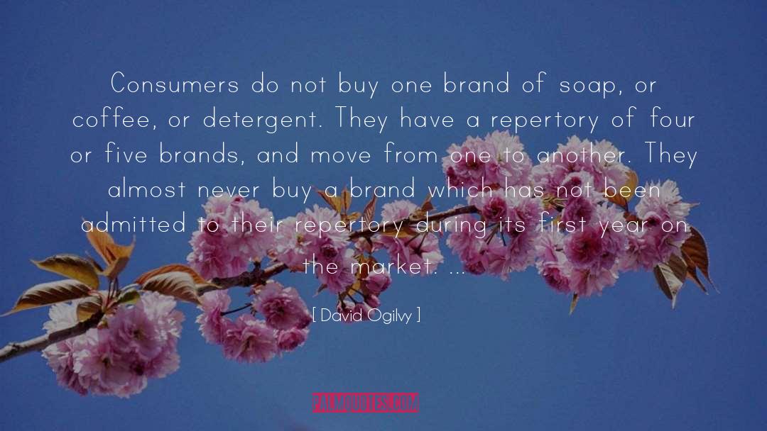 Detergent quotes by David Ogilvy