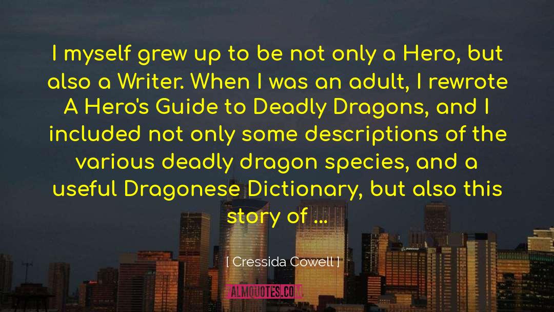 Deteriorates Dictionary quotes by Cressida Cowell
