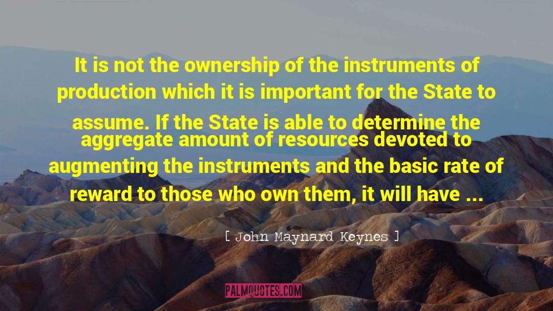 Determinants Of Aggregate quotes by John Maynard Keynes