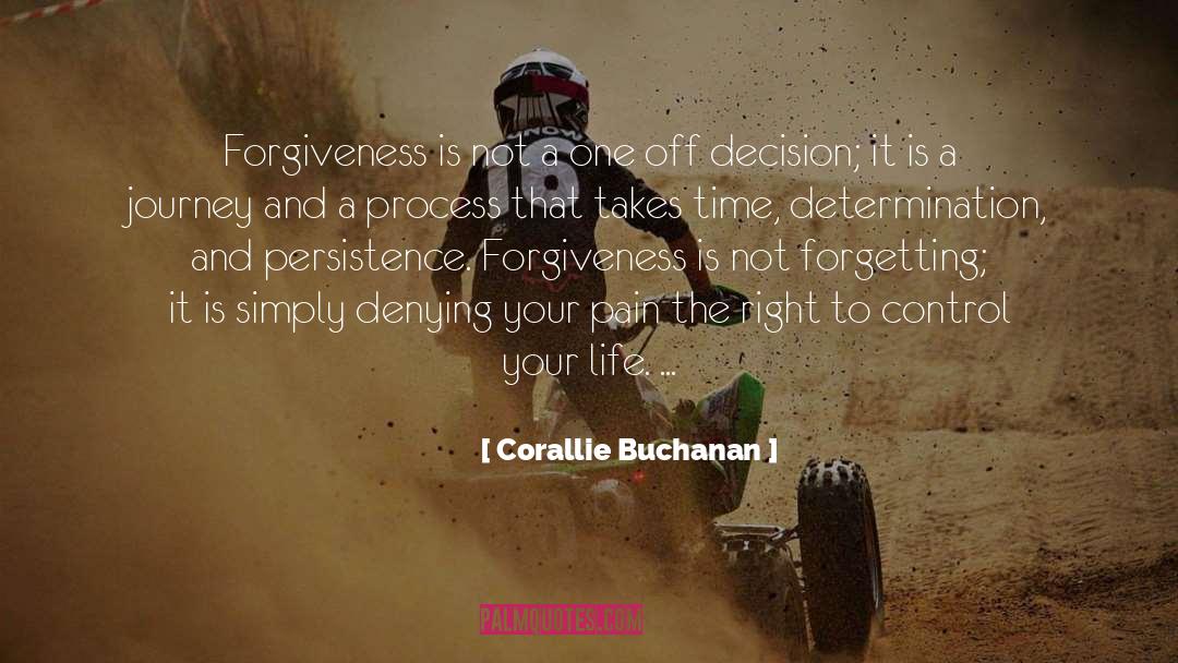 Determination And Persistence quotes by Corallie Buchanan