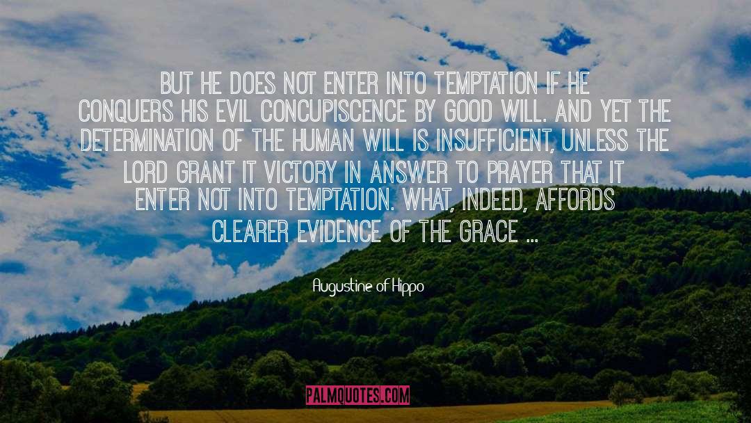 Determination Motivational quotes by Augustine Of Hippo