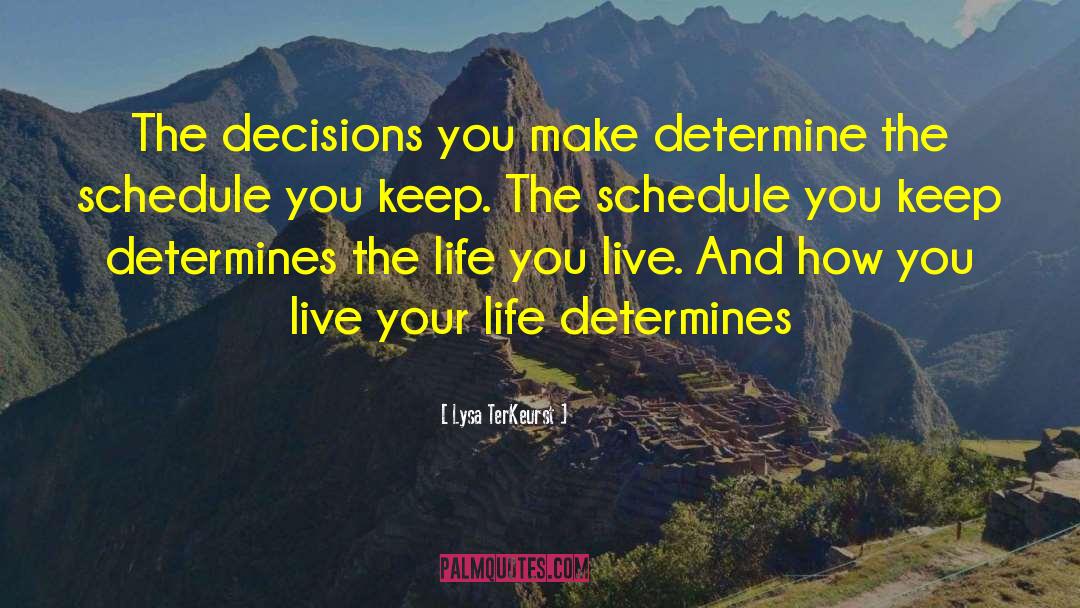 Determine Your Destiny quotes by Lysa TerKeurst