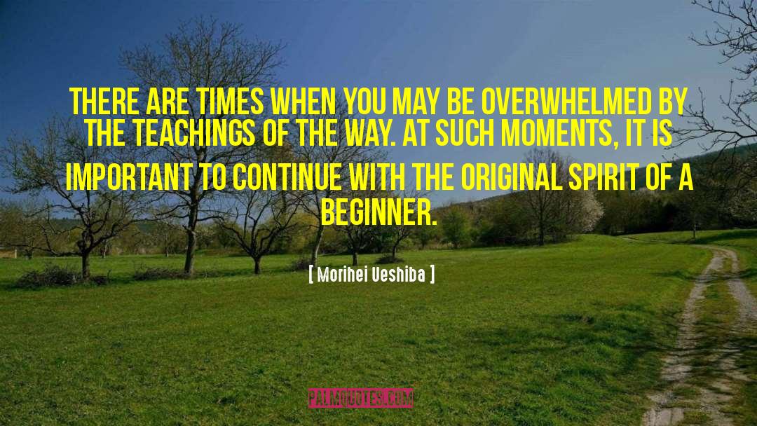 Determined Spiritmined Spirit quotes by Morihei Ueshiba