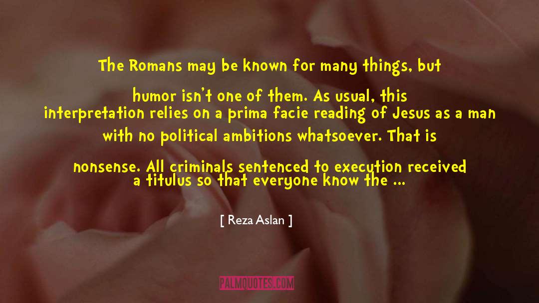 Deterred quotes by Reza Aslan