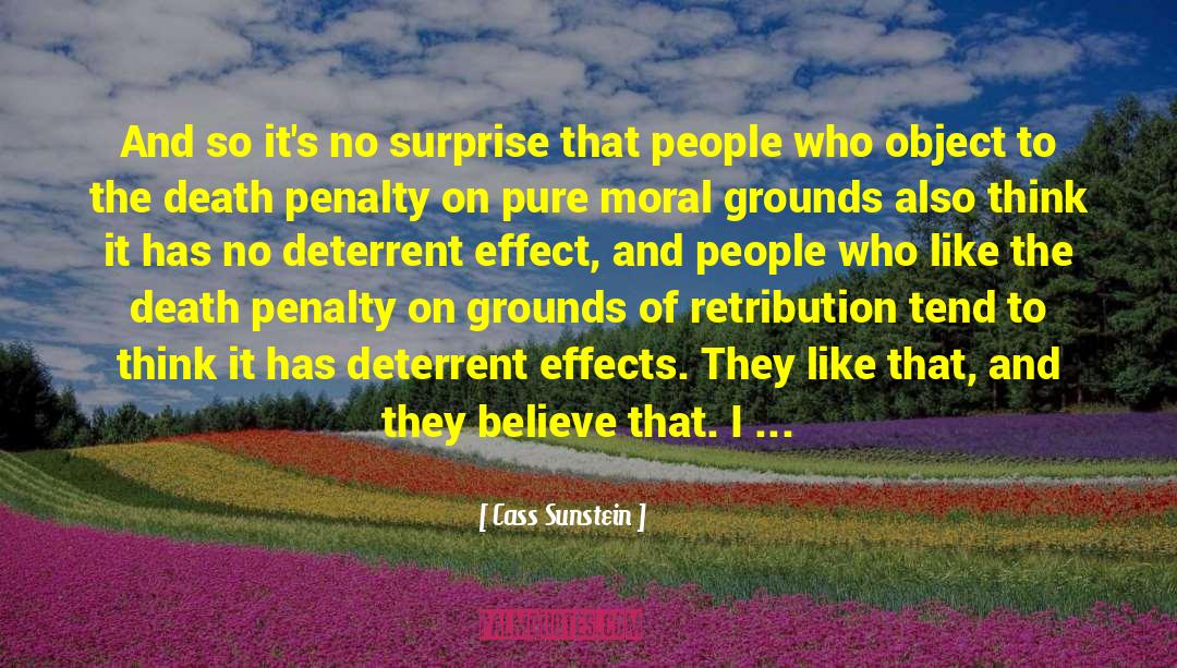 Deterrent quotes by Cass Sunstein