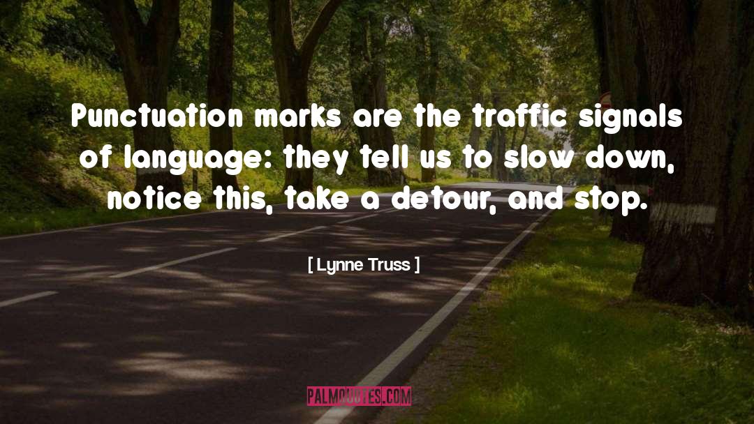 Detours quotes by Lynne Truss