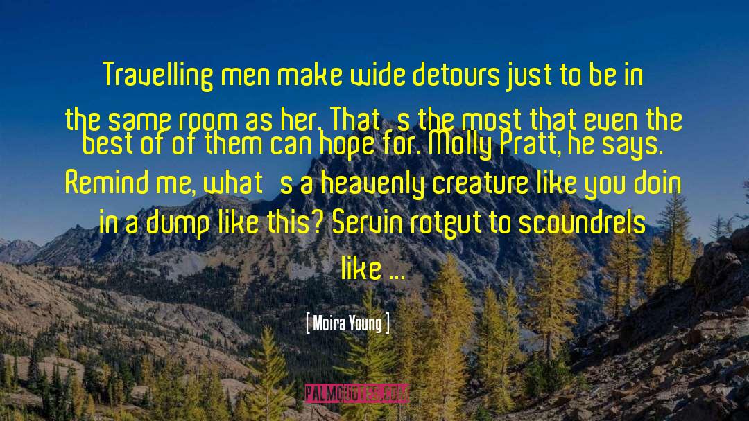 Detours quotes by Moira Young