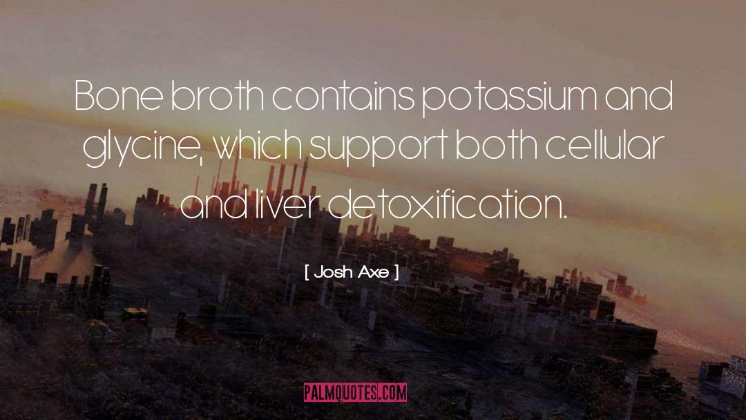 Detoxification quotes by Josh Axe