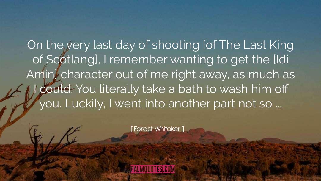 Detoxifying Bath quotes by Forest Whitaker