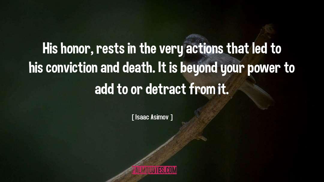 Detract quotes by Isaac Asimov