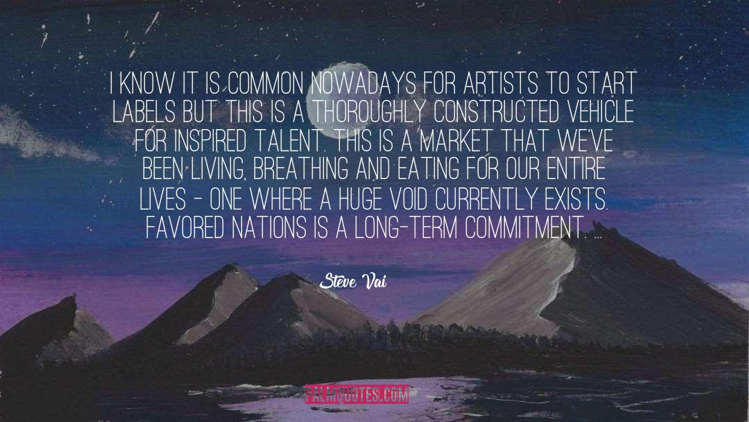 Detreville Artist quotes by Steve Vai