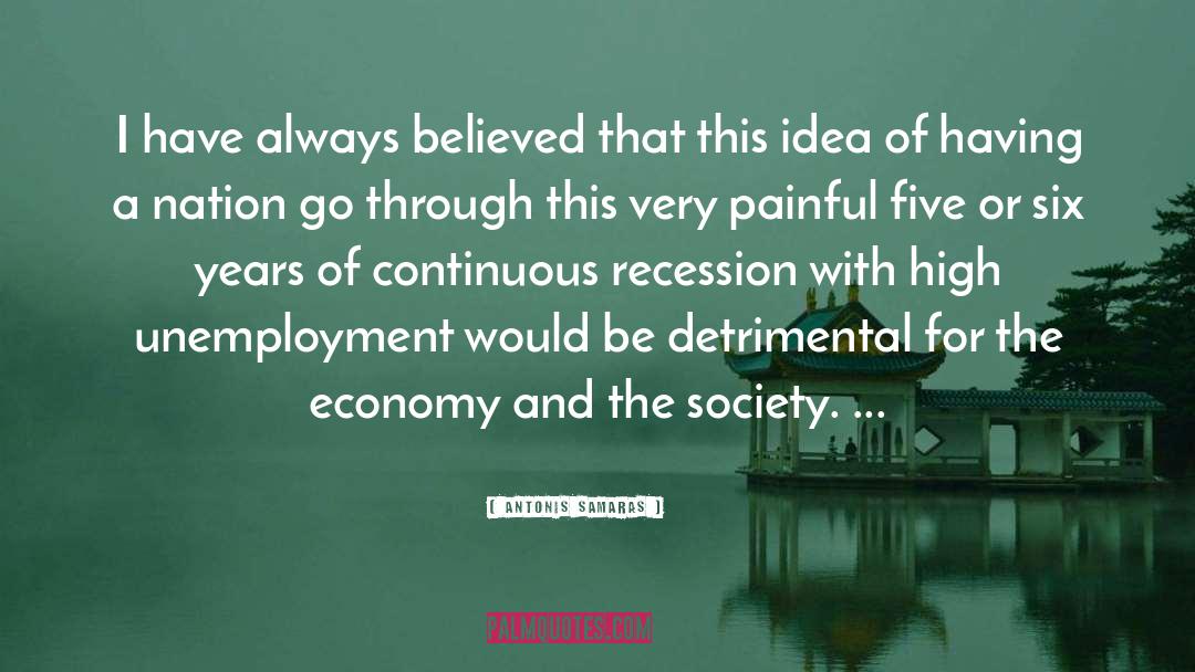 Detrimental quotes by Antonis Samaras