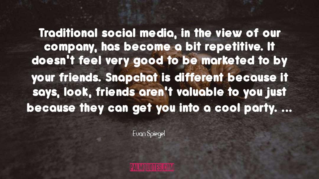 Detriments Of Social Media quotes by Evan Spiegel