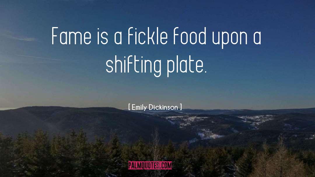 Detritus Food quotes by Emily Dickinson