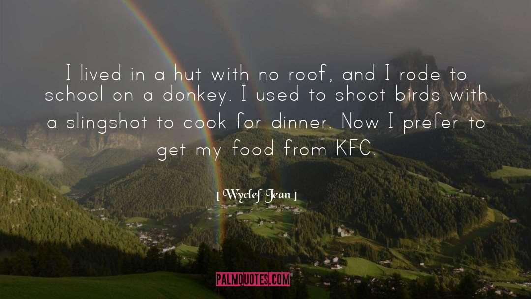 Detritus Food quotes by Wyclef Jean