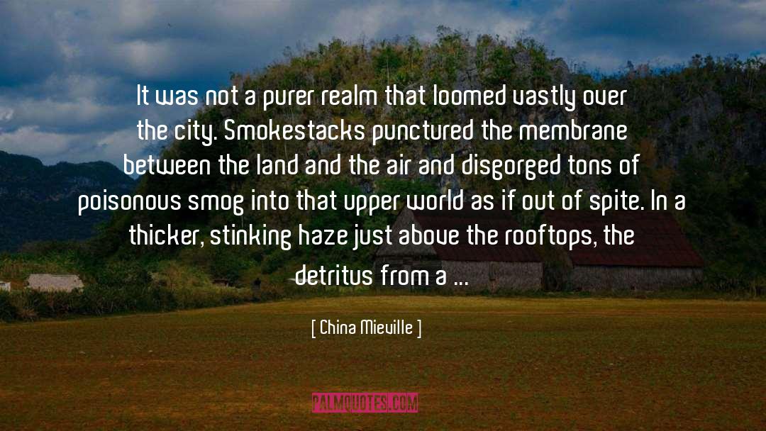 Detritus quotes by China Mieville