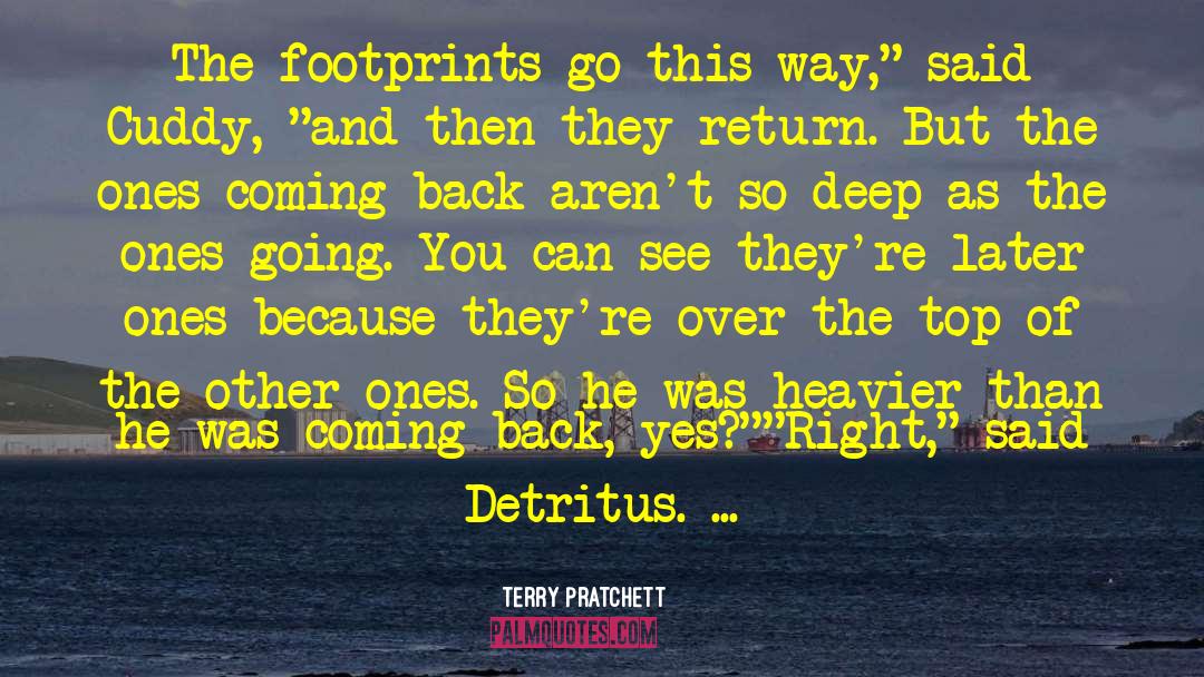Detritus quotes by Terry Pratchett