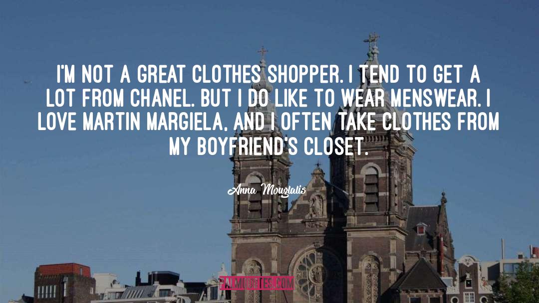 Dettagli Menswear quotes by Anna Mouglalis