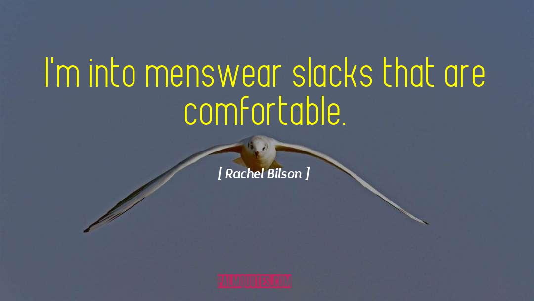 Dettagli Menswear quotes by Rachel Bilson