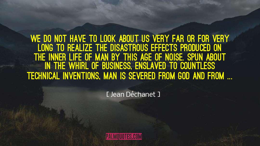 Deus quotes by Jean Déchanet