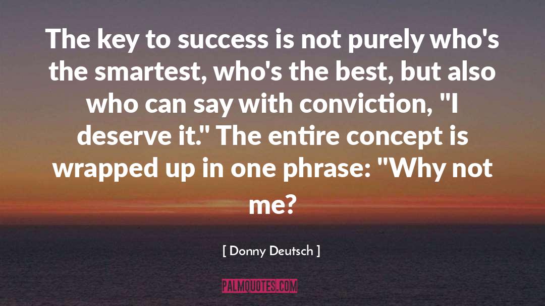 Deutsch quotes by Donny Deutsch