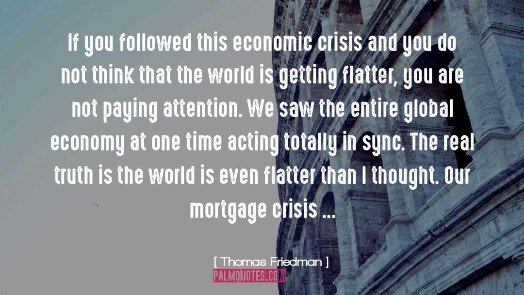 Deutsche Bank quotes by Thomas Friedman