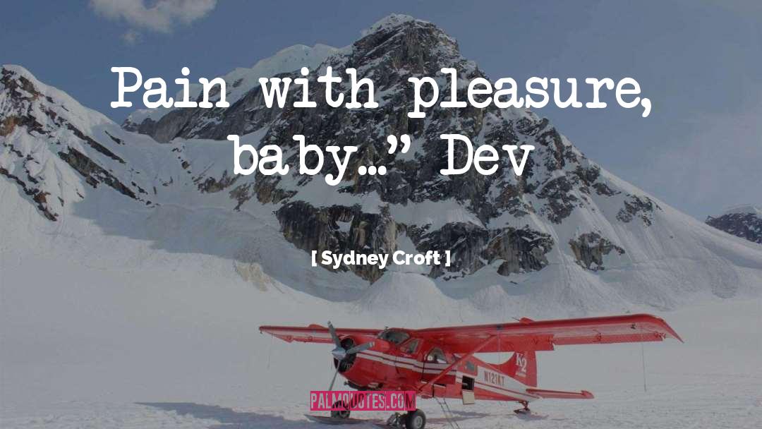 Dev quotes by Sydney Croft