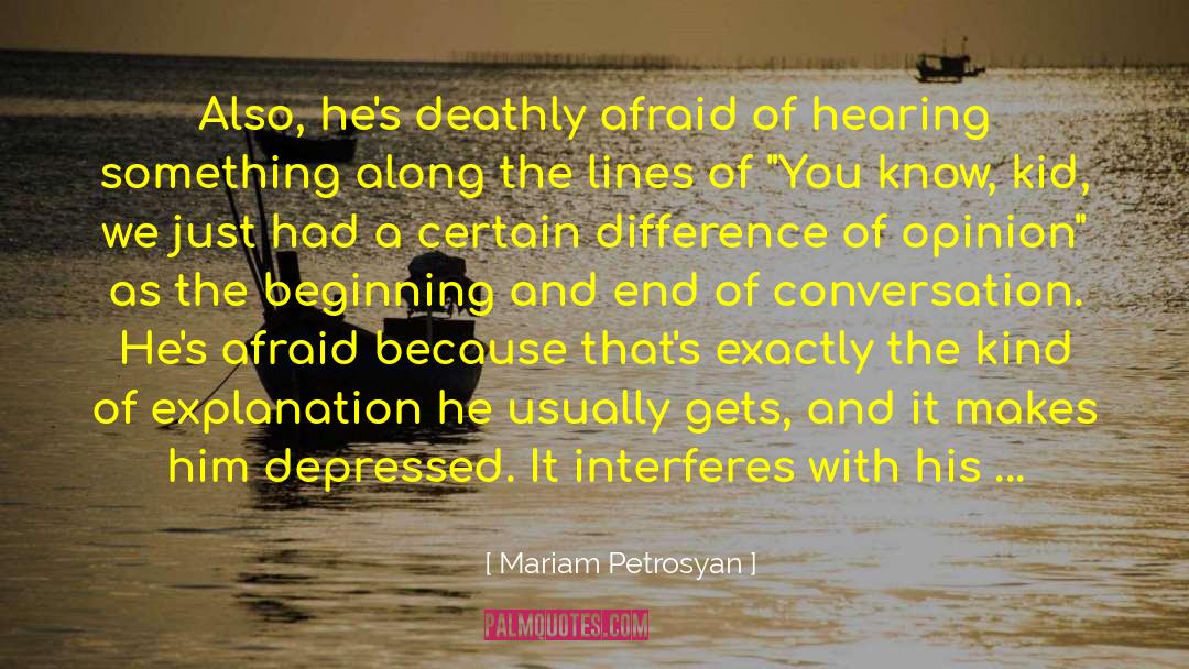 Devastating Loss quotes by Mariam Petrosyan
