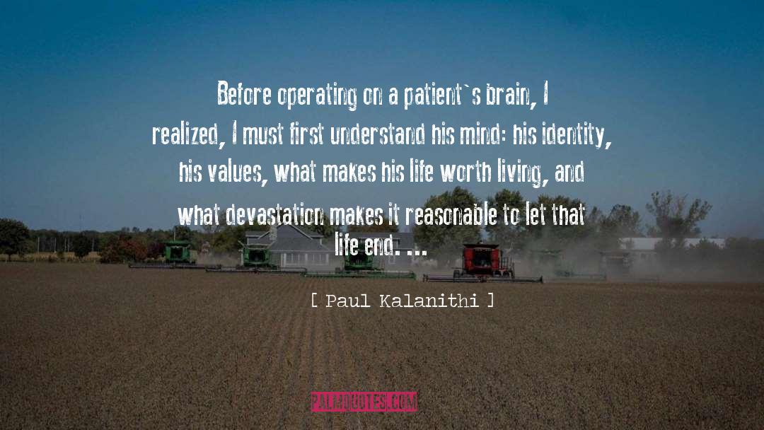 Devastation quotes by Paul Kalanithi