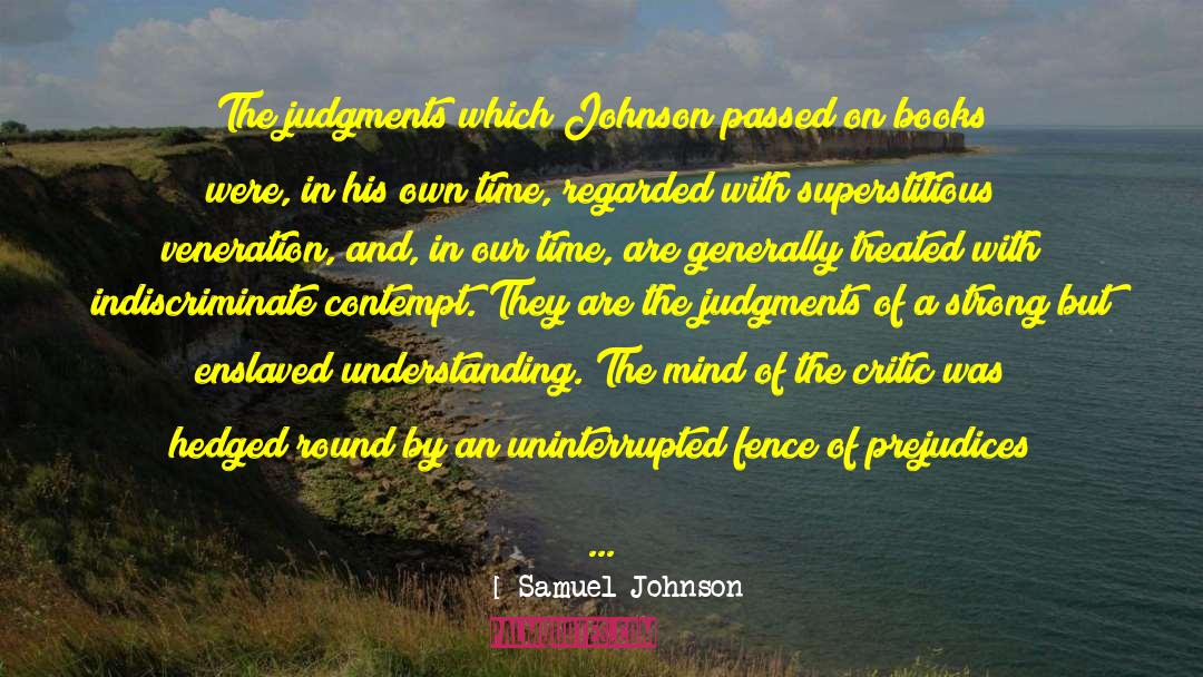 Devell Johnson quotes by Samuel Johnson