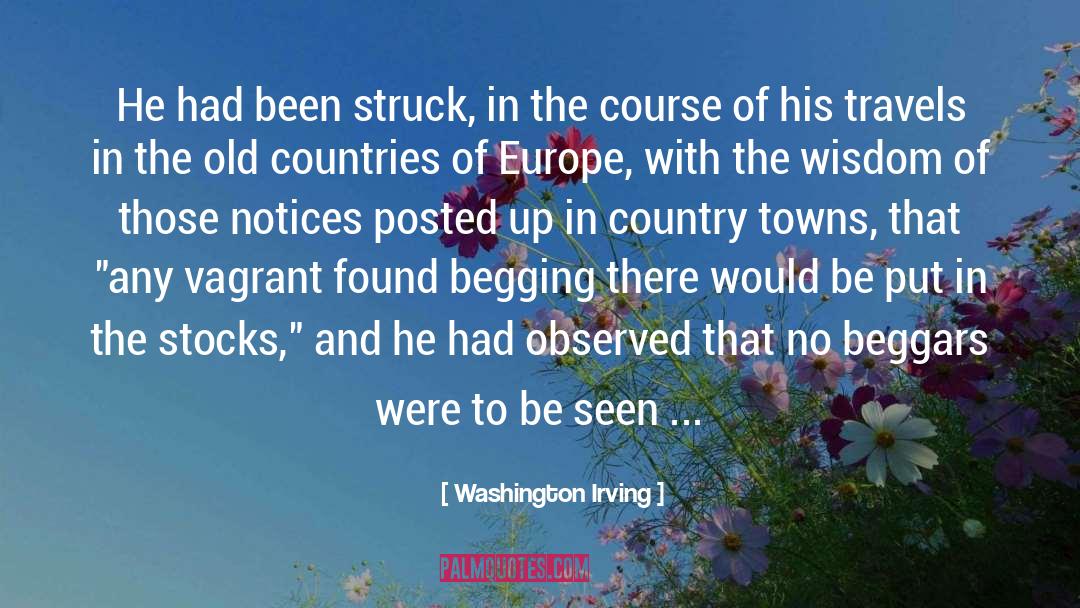 Developed Country quotes by Washington Irving