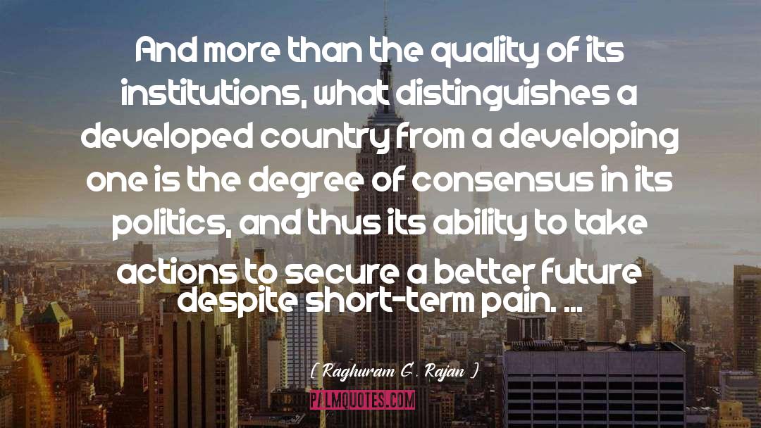 Developed Country quotes by Raghuram G. Rajan