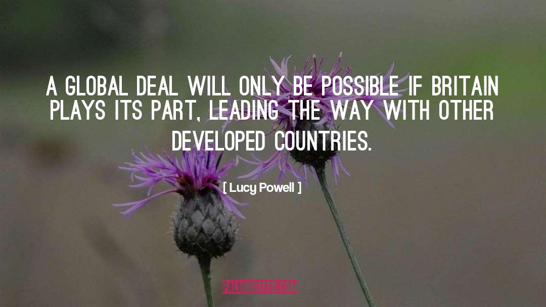 Developed Country quotes by Lucy Powell