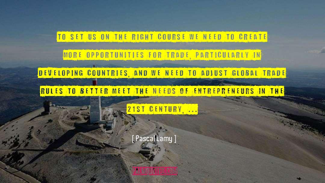 Developed Country quotes by Pascal Lamy