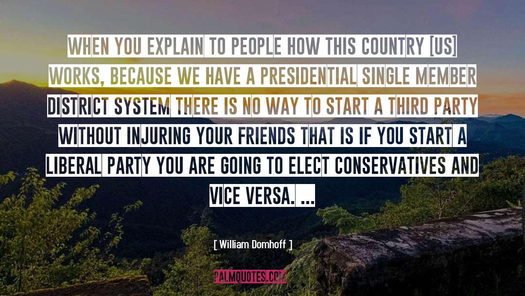 Developed Country quotes by William Domhoff