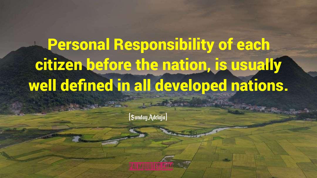 Developed Nations quotes by Sunday Adelaja