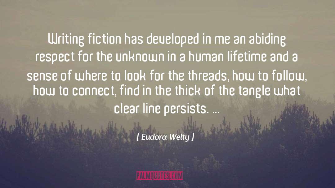 Developed quotes by Eudora Welty