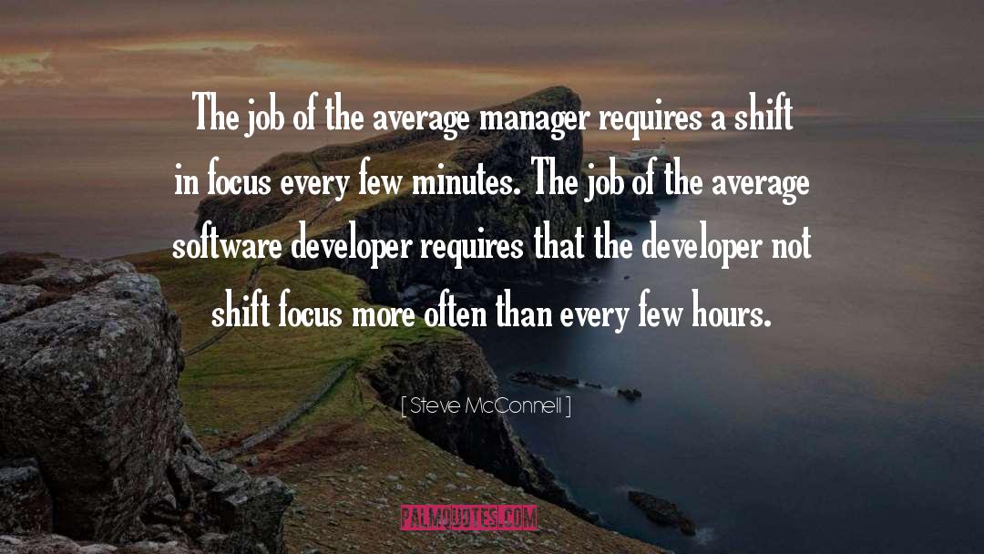 Developer quotes by Steve McConnell