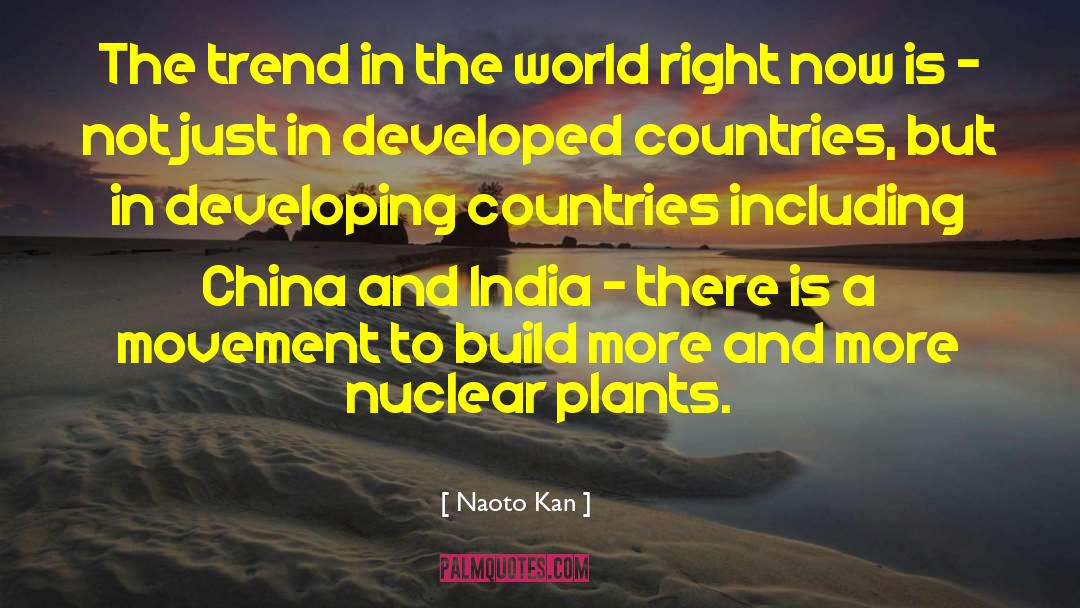 Developing Countries quotes by Naoto Kan