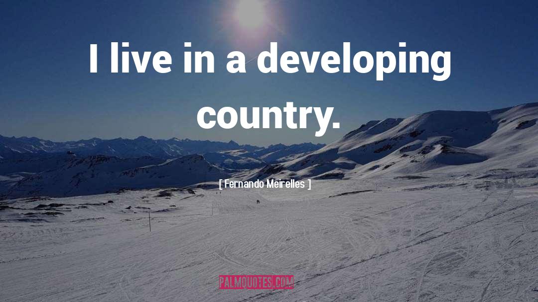 Developing Countries quotes by Fernando Meirelles