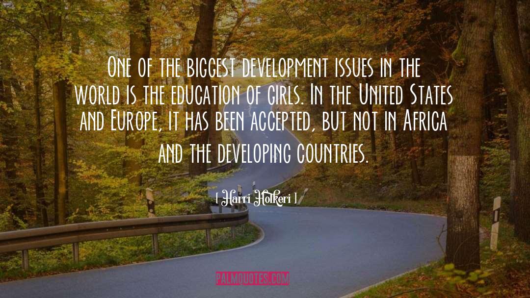 Developing Countries quotes by Harri Holkeri