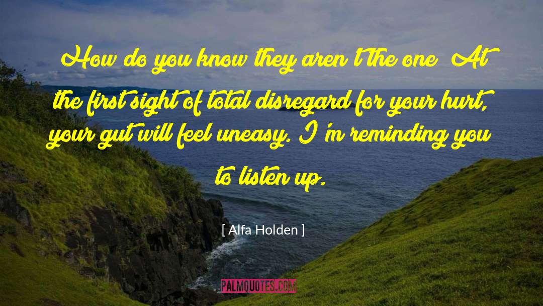 Developing Relationships quotes by Alfa Holden