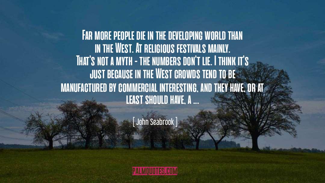 Developing World quotes by John Seabrook